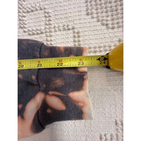The Scrappy Camper Womens Sweatshirt Sz M Upcycled TieDye Boho Floral Festival - Picture 11 of 13